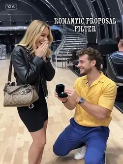 Romantic proposal 