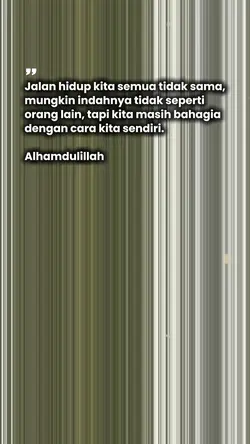 Jalan hidup kita