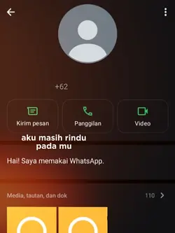 aku masih rindu pada