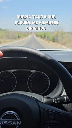 você dirigindo