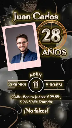 Invitación cumple