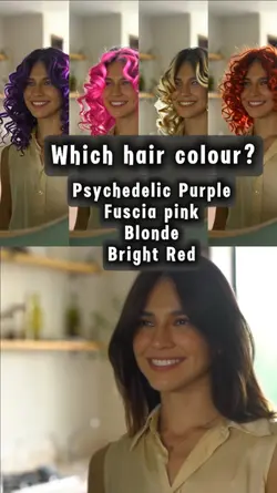 Which hair colour?