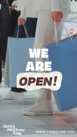 We Are Open