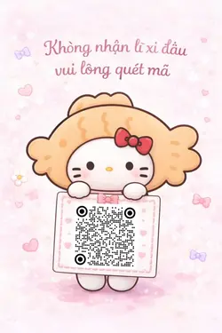 Mẫu QR Nhận Lì Xì