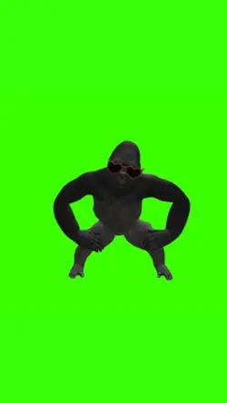 gorilla dance meme