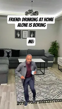 drinking at home 