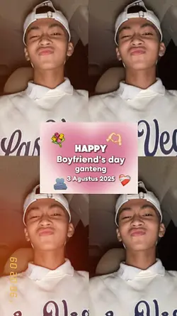Happy boyfriend's