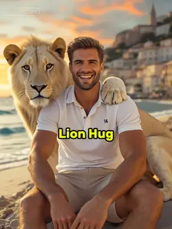 Lion Hug