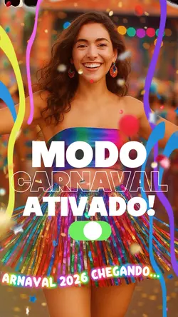 Carnaval chegando