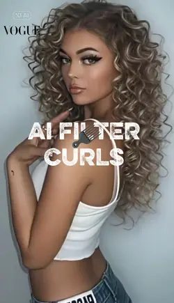 AI FILTER CURLS