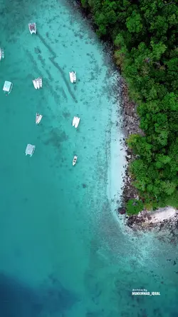 drone shot