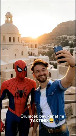 Örümcek adam Selfi