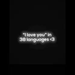 I love you >3