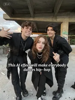 AI effect dances hip
