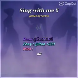 Sing with me