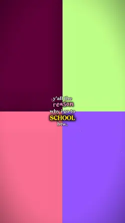 why i go to schol