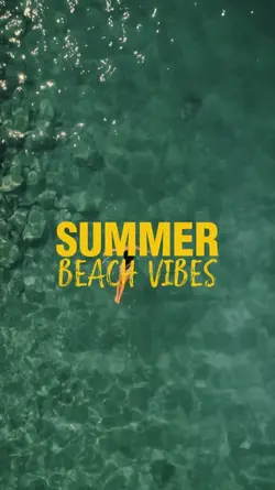 summer beach vibes