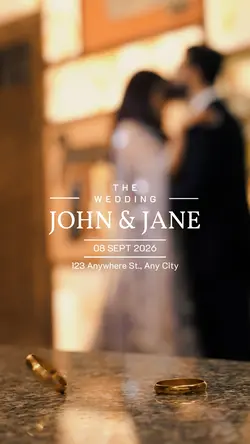 Wedding Invitation 