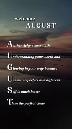 welcome ugust