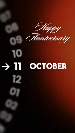 ANNIVERSARY 11 OCT