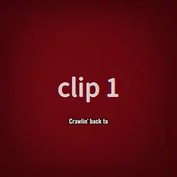 Crawling back
