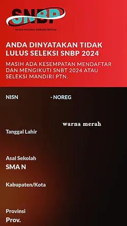 WARNA MERAH