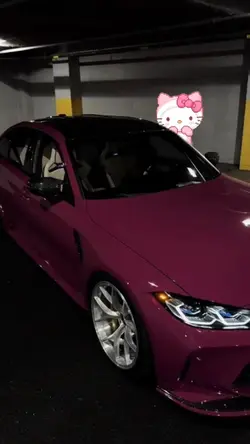 Hello kitty BMW tren