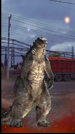 Godzilla Telat Makan