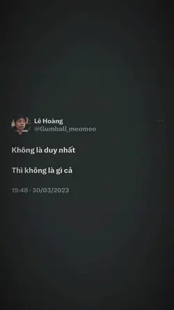 Không là duy nhất