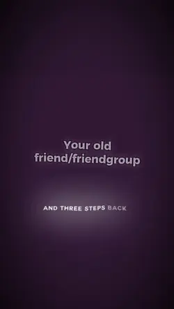 Old vs new friends