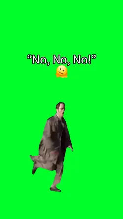 No, No, No!🫠