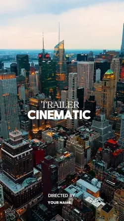 Cinematic trailer 