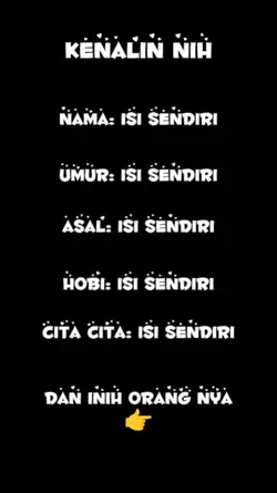 kenalin nih teks 