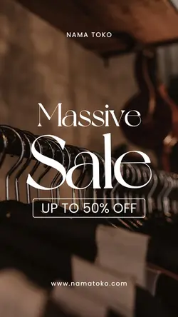massive sale