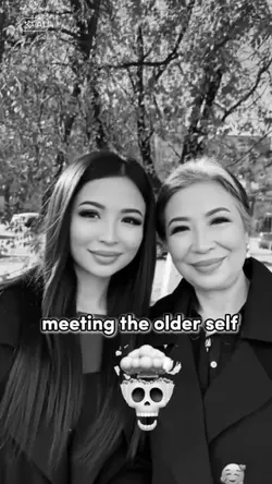 meeting older self