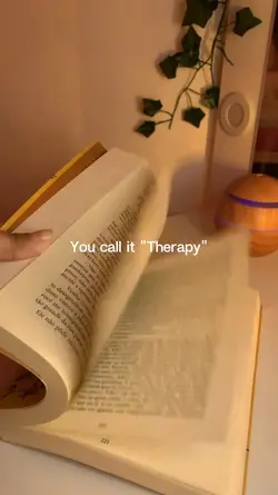 You call it therapy