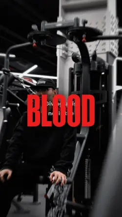 Not in the blood sir
