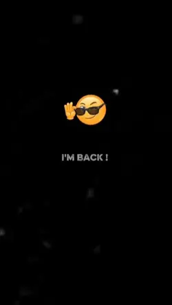 I am back 