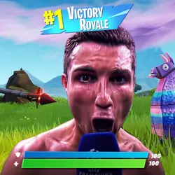 Ronaldo in game