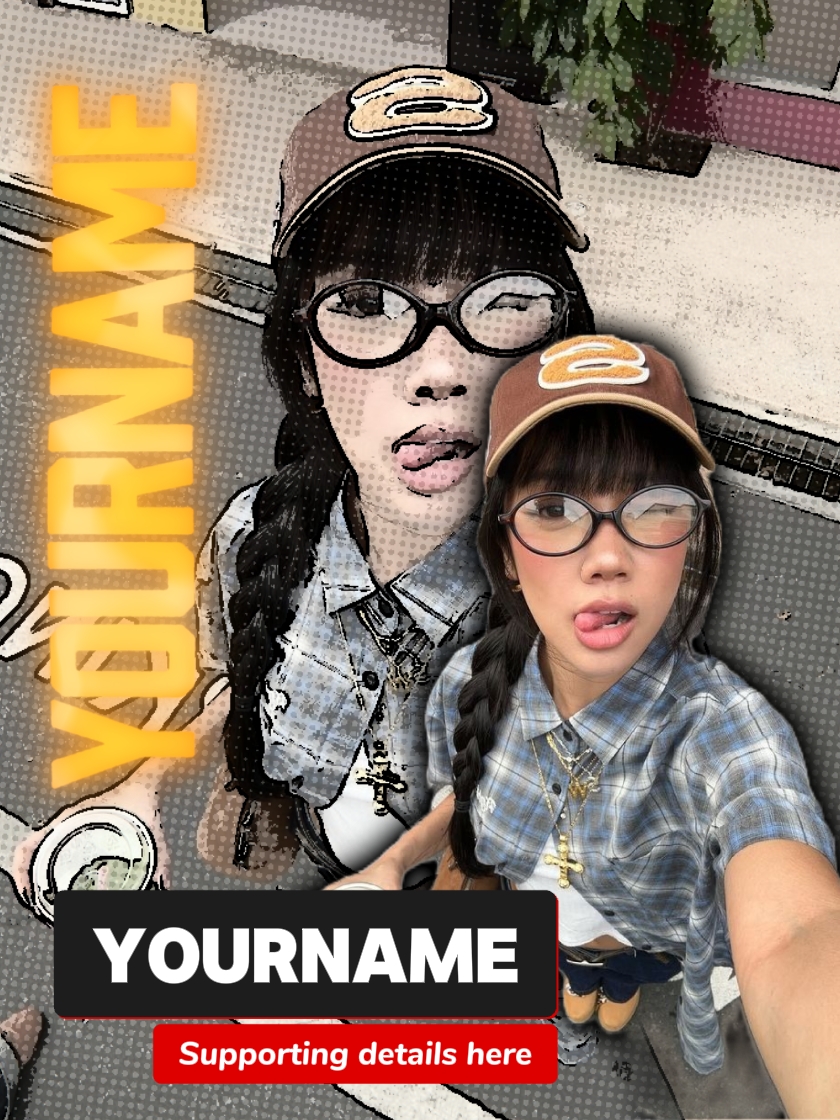 capcut template cover