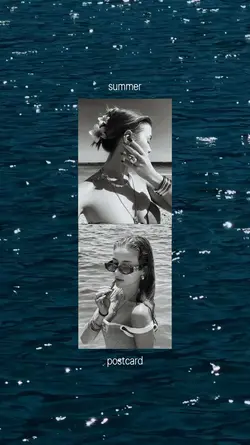 summer postcard
