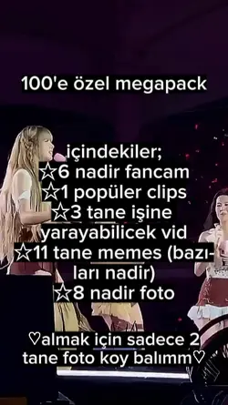 100 e özel packk