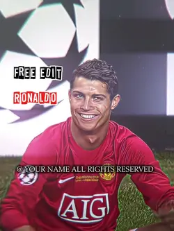 free edit ronaldo ⚽️