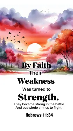 Hebrews 11:34