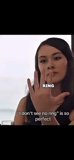 I don’t see no ring🤷🏻‍♀️