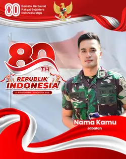 HUT RI KE 80 