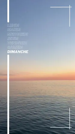 Dimanche Semaine