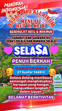 Selasa penuh berkah