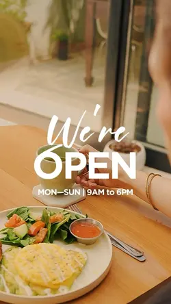 We Are Open