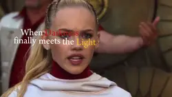 Darkness meets ligh
